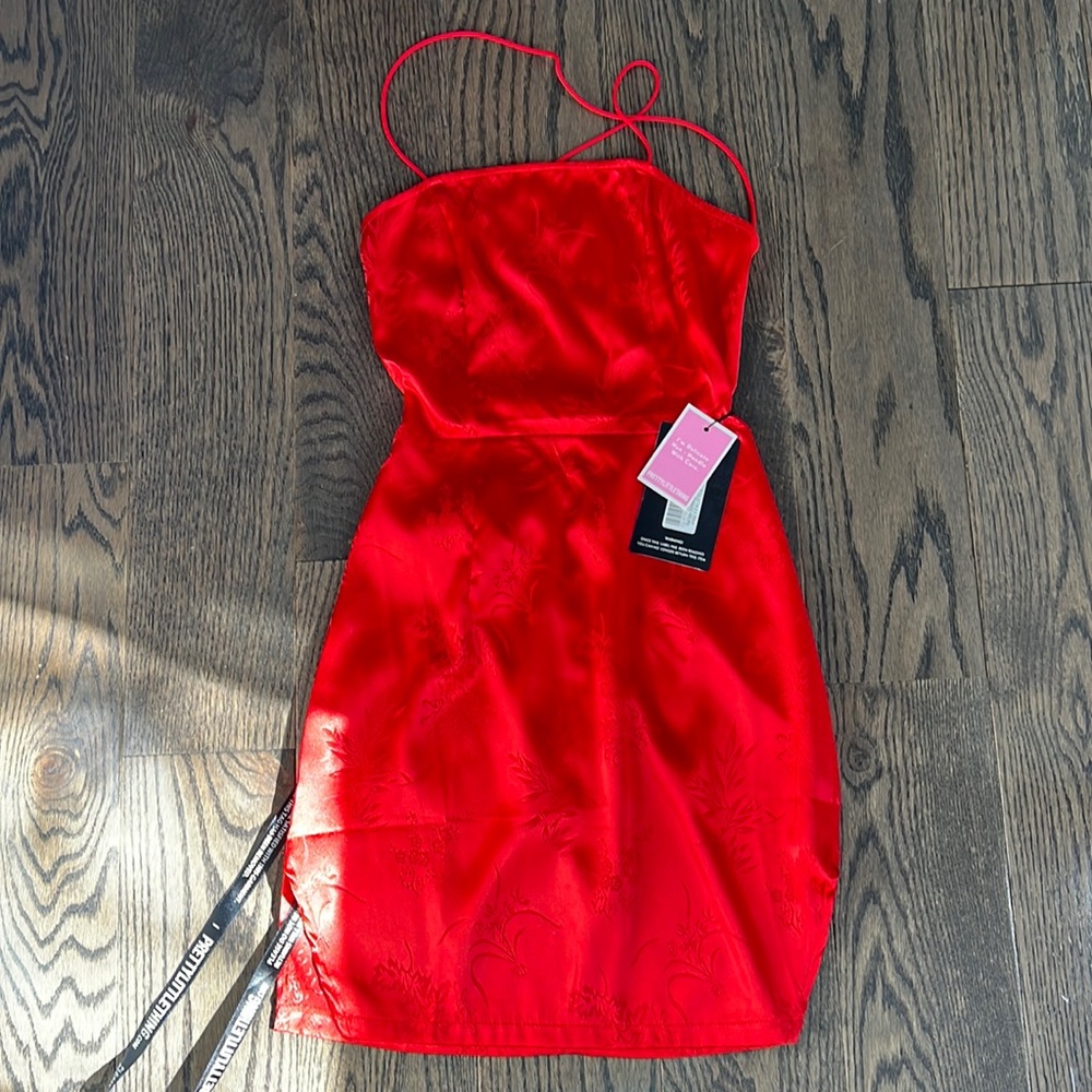 New pretty little thing Red party dress